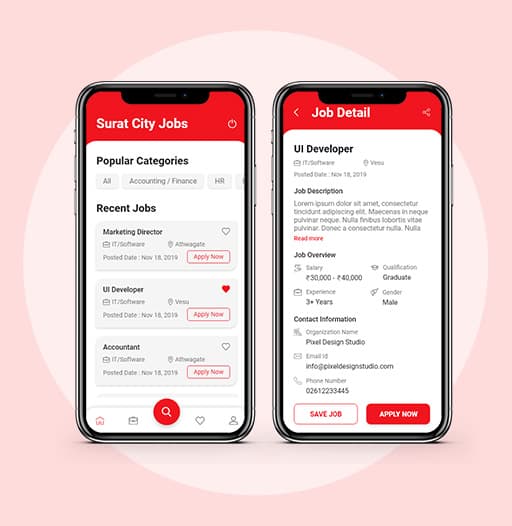 SuratCityJobs Project Image